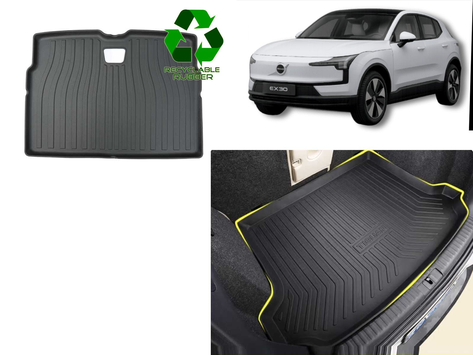 VX30-392_VolvoEX30TrunkMat_BootLiner_PremiumRecyclableRubber