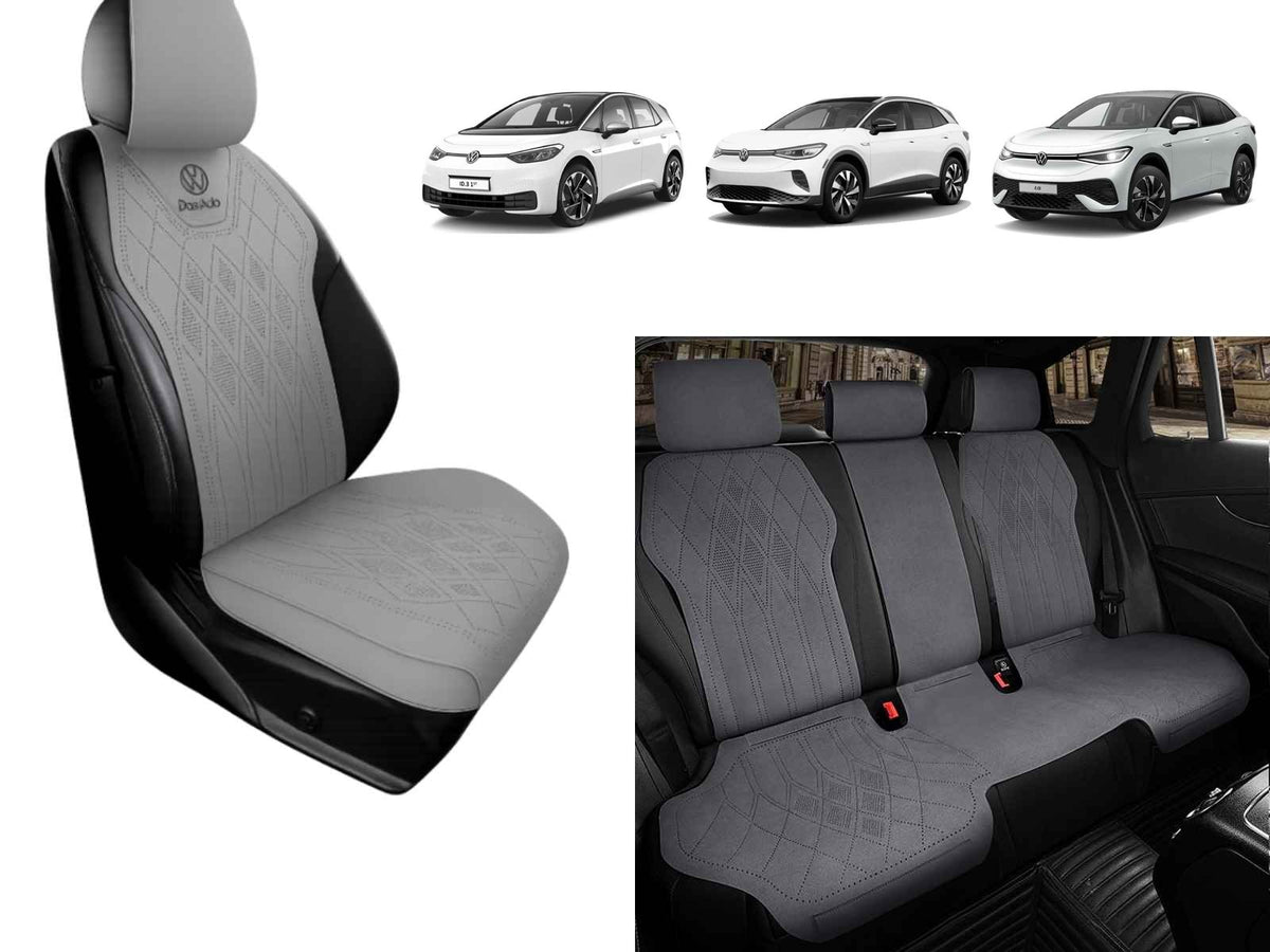 VW ID.3, ID.4 and ID.5 seat cover set for 5 seats, all build years