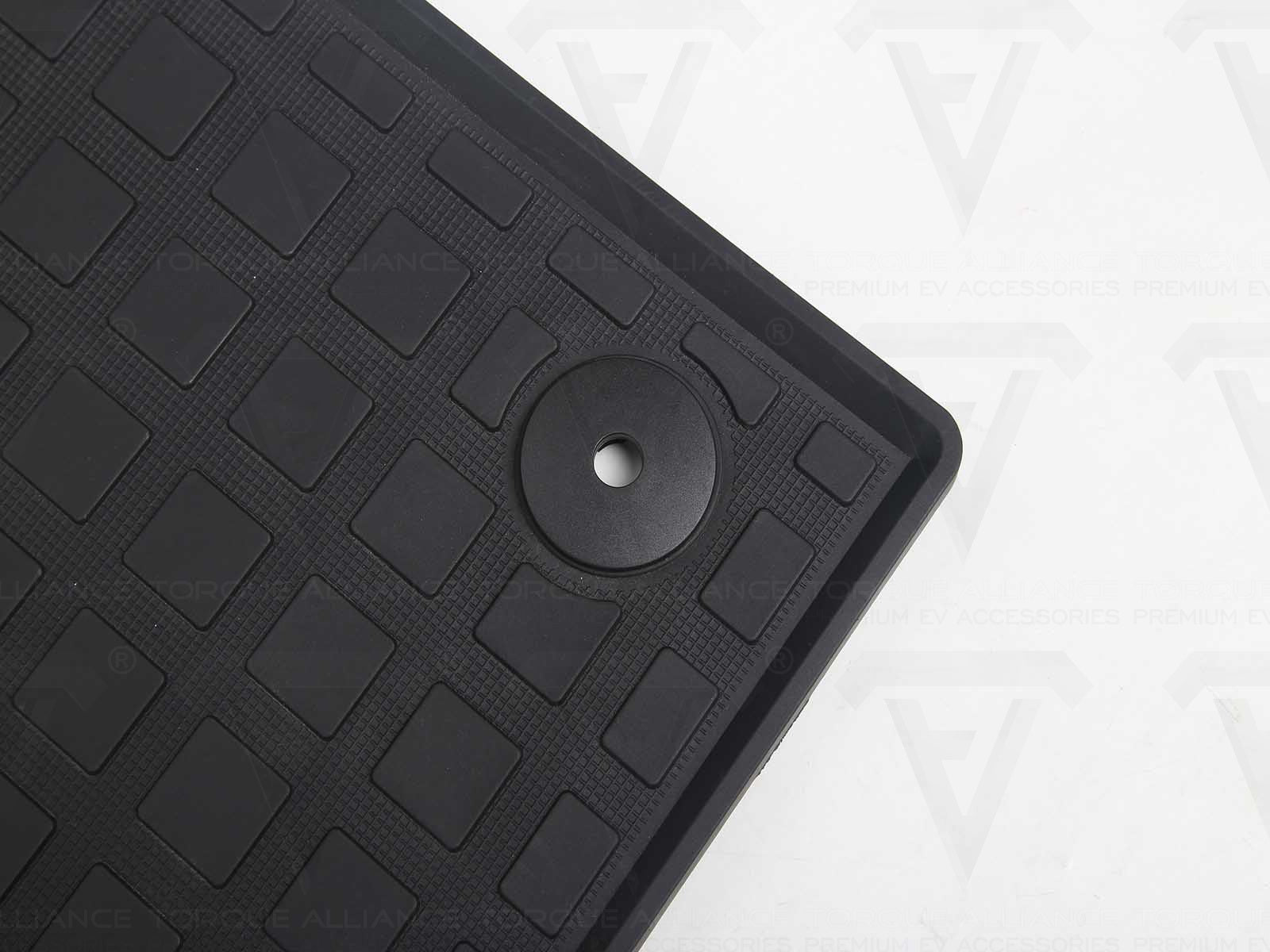 ID.3: Premium Rubber All Weather Interior Floor Mats (Flat Design),Left-hand-drive - Torque Alliance