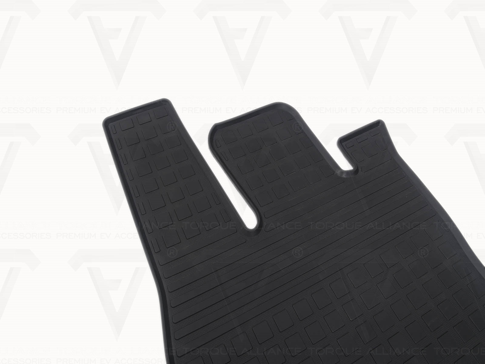 ID.3: Premium Rubber All Weather Interior Floor Mats (Flat Design),Left-hand-drive - Torque Alliance
