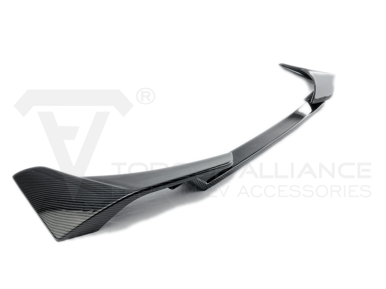 Ford Mustang Mach-e: Tail Spoiler - GT Version (ABS + Coating)
