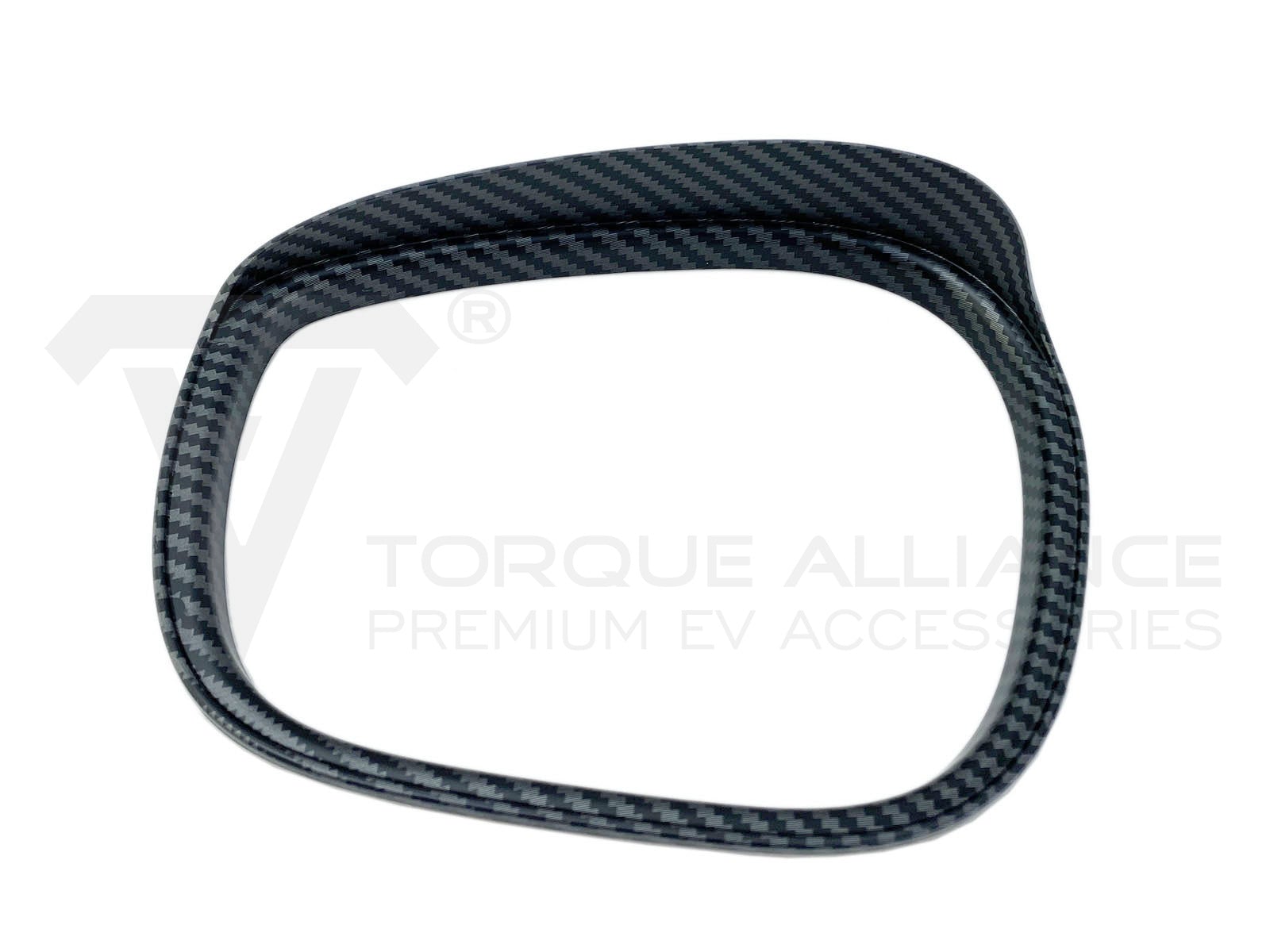 Ford Mustang Mach-e: Side Mirror, Rear View Mirror Rain Guard (Carbon-look) - Torque Alliance