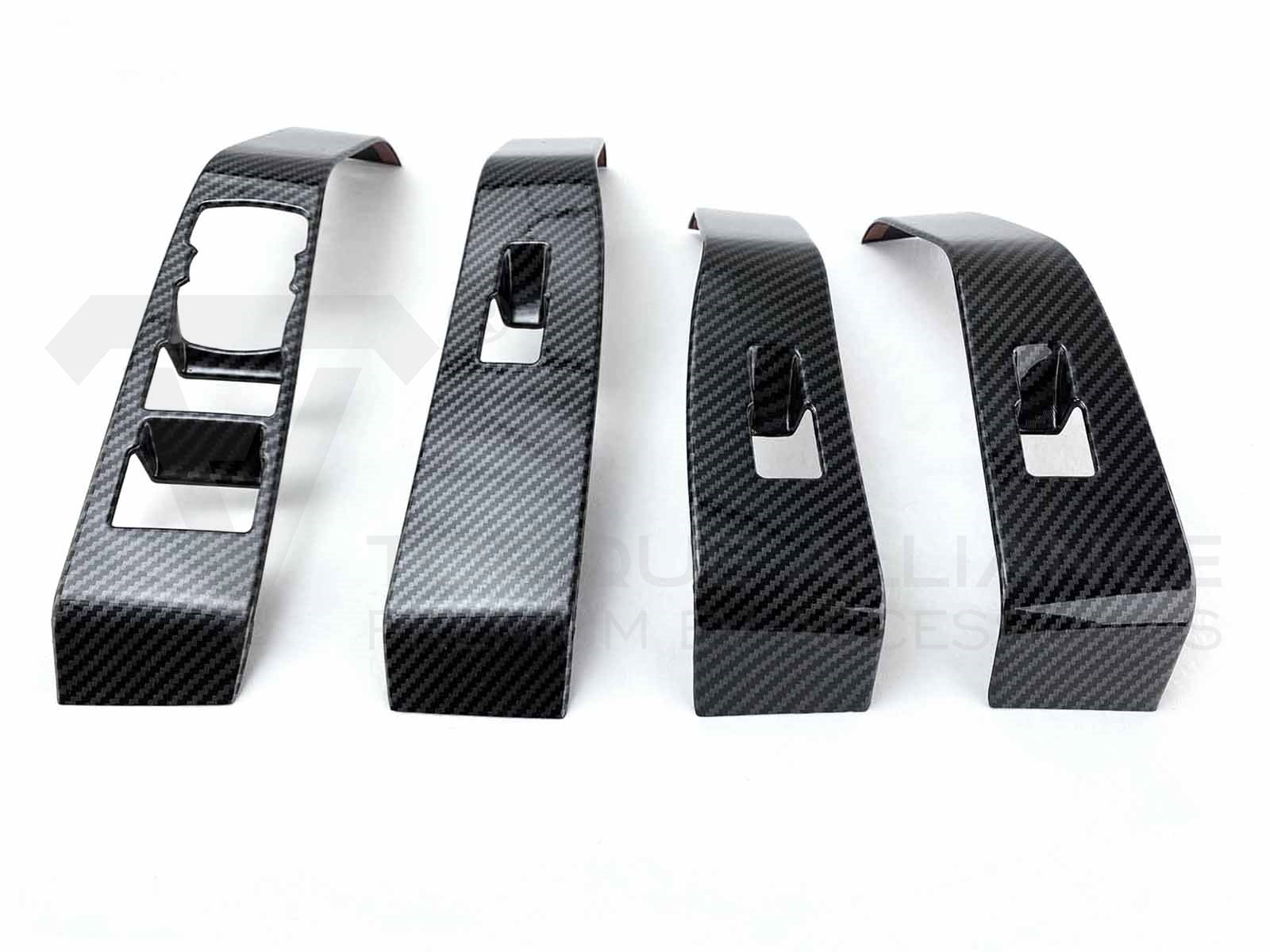 Ford Mustang Mach-e: Window & Door Switch Upgrade Set, Decal Covers (4 pcs) - Torque Alliance