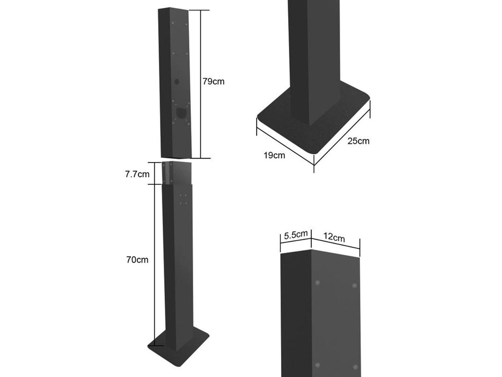 Installation Stand for EV Chargers (Steel) - Torque Alliance