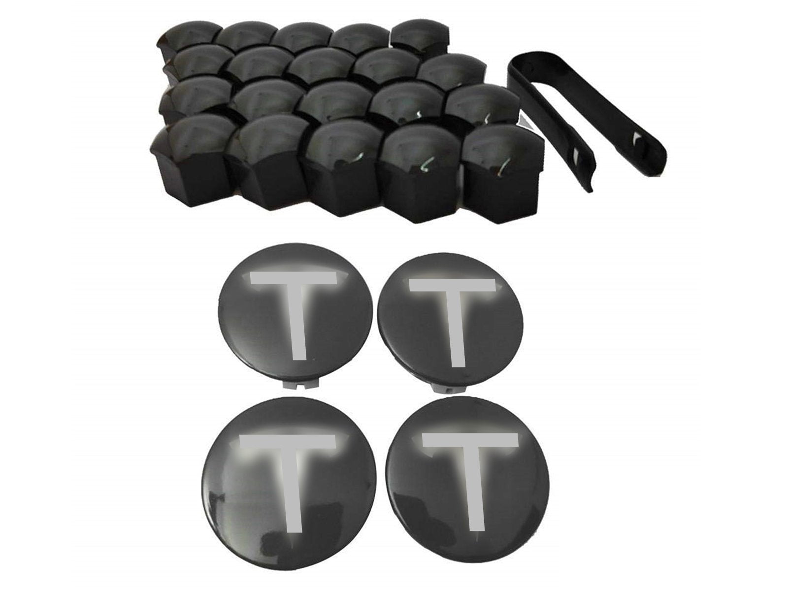 Model 3: Aero Wheel Cap Kit (8 color combinations) - Torque Alliance