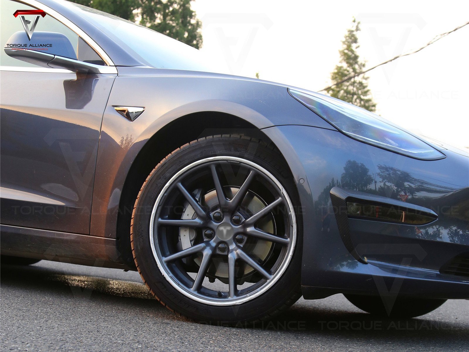 Model 3: Aero Wheel Cap Kit (8 color combinations) - Torque Alliance