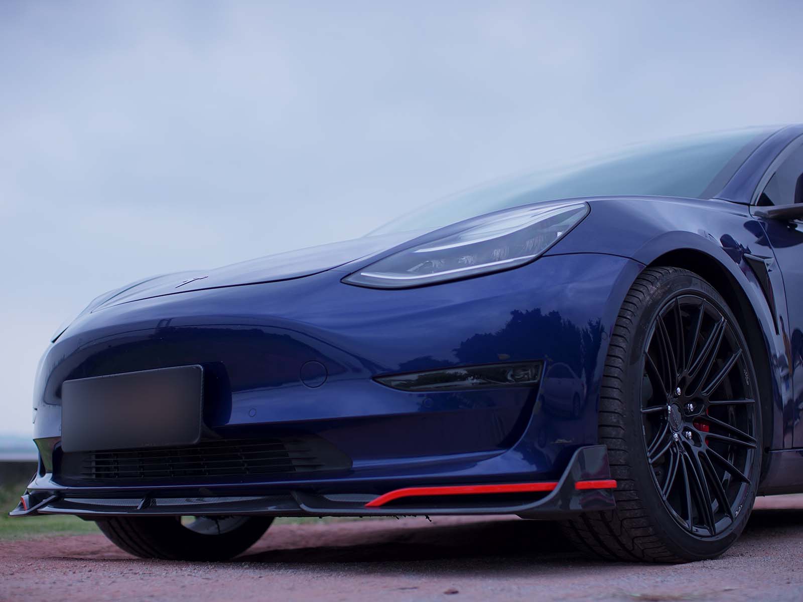 Model 3: Genuine Carbon Fiber Collection Bolt-on Body Kit - URBAN Style - Torque Alliance