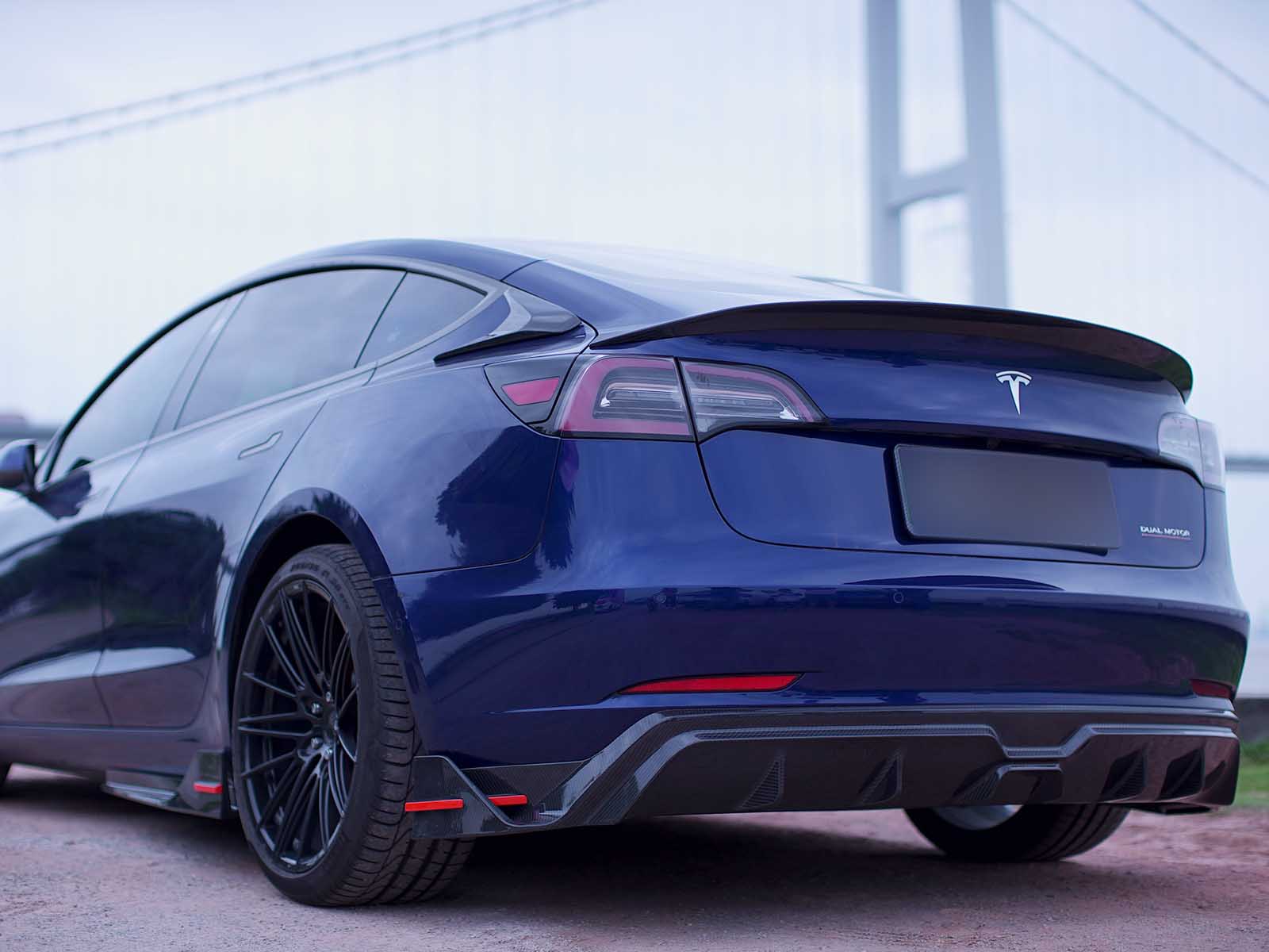 Model 3: Genuine Carbon Fiber Collection Bolt-on Body Kit - URBAN Style - Torque Alliance