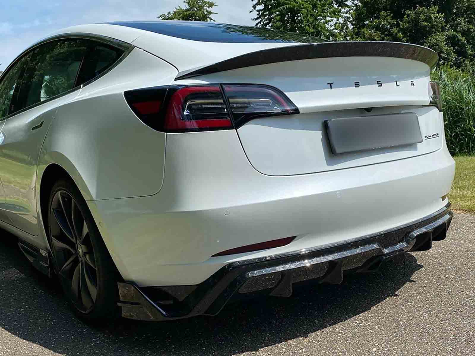 Model 3: Genuine Carbon Fiber Collection Bolt-on Body Kit - URBAN Style - Torque Alliance