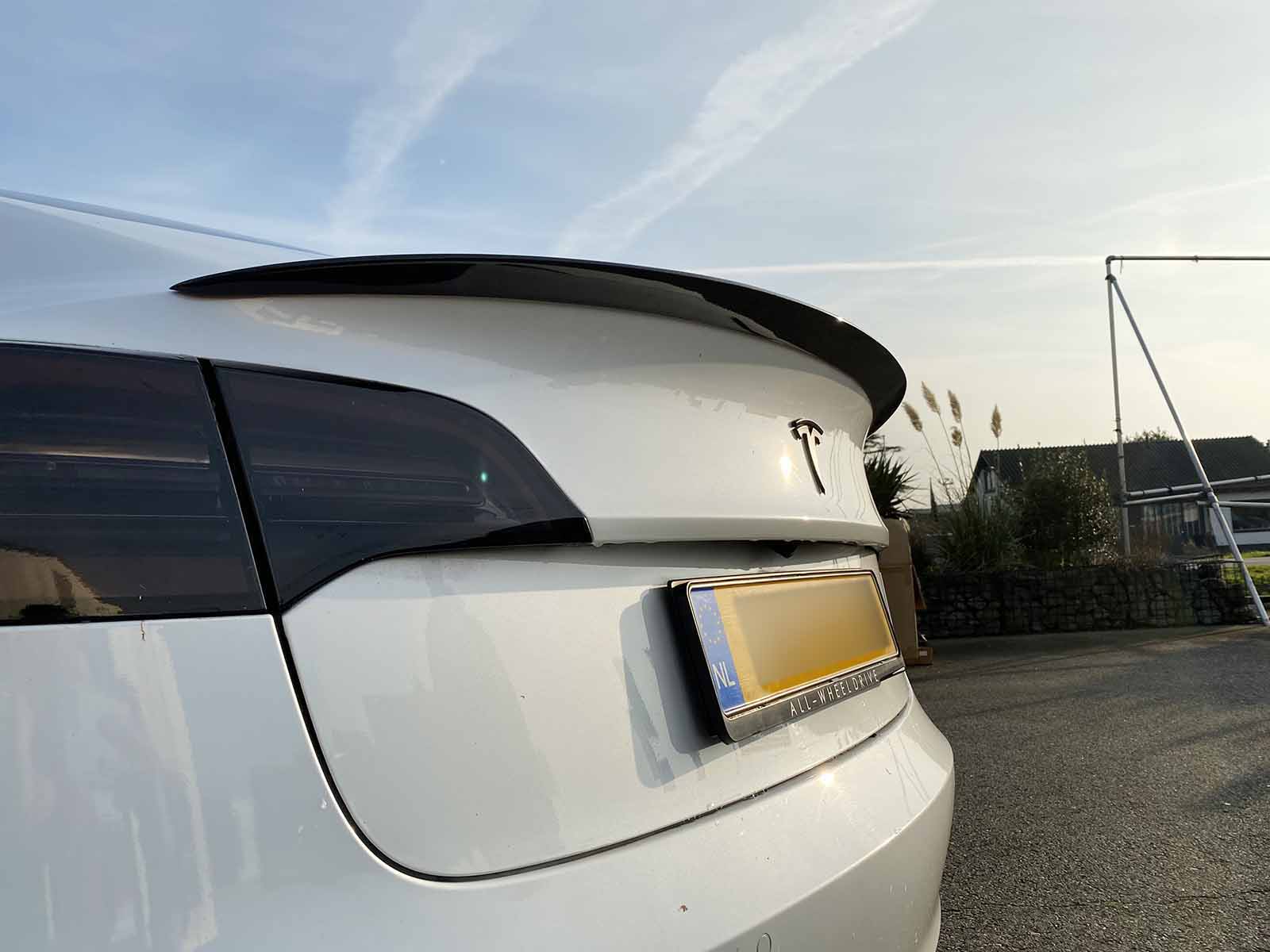Model 3_Performance Tail Spoiler (Genuine Carbon Fiber Collection) - Torque Alliance