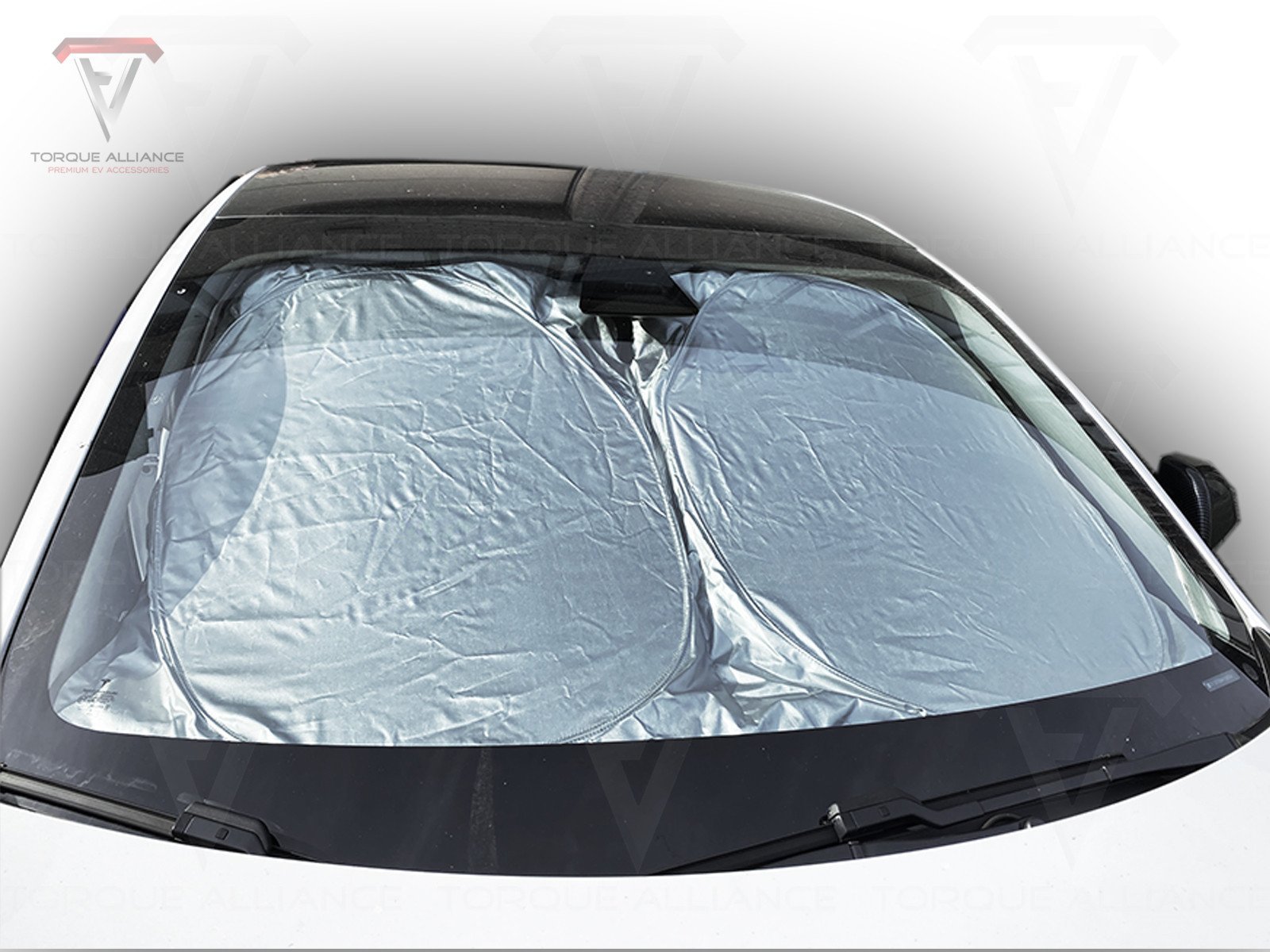 Model 3:Foldable Windshield Sunshade - Torque Alliance