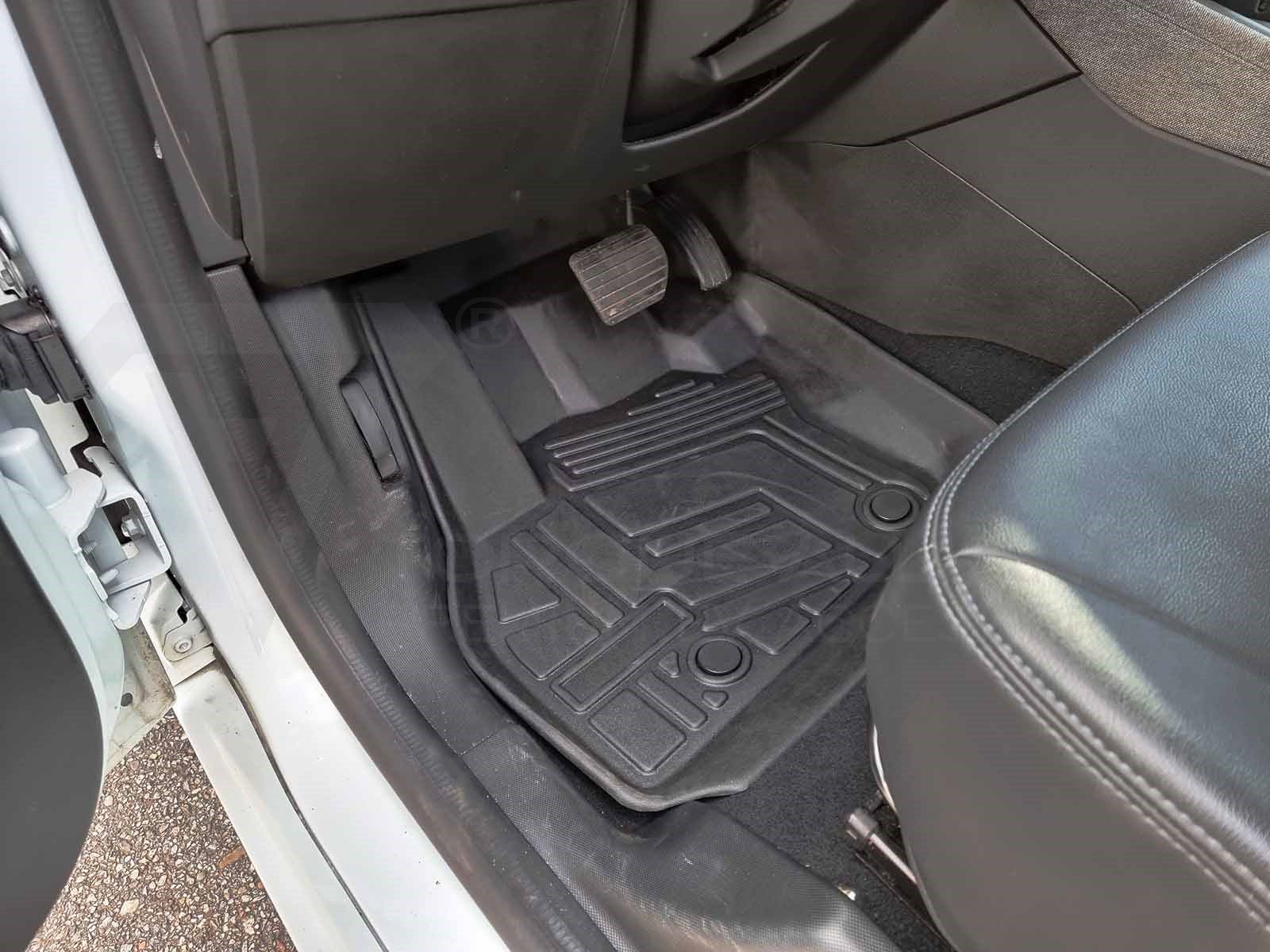 Renault Zoe: All Weather Interior Floor Mats (Premium Recyclable Rubber) - Torque Alliance
