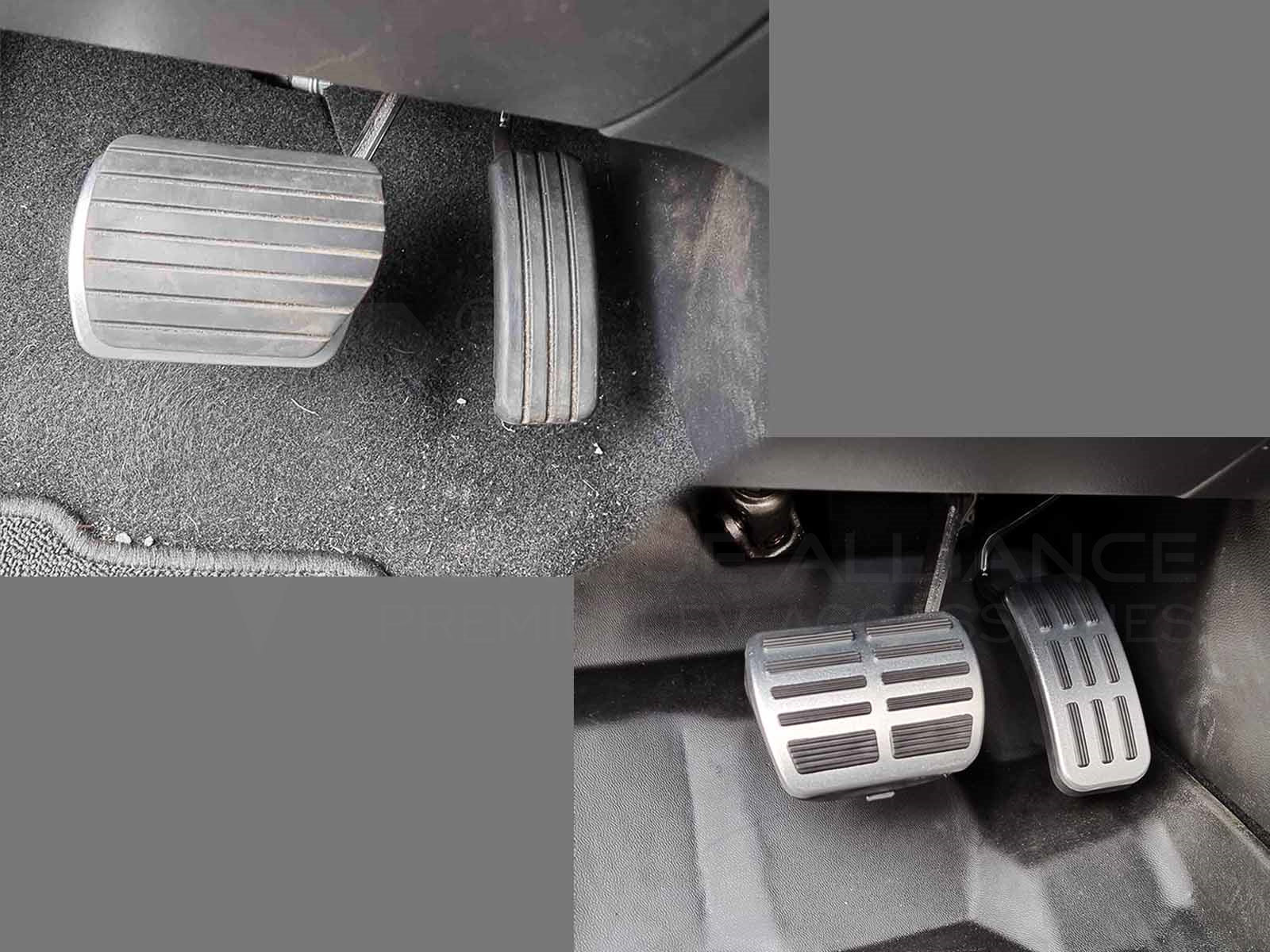 Renault Zoe: Metal Performance Pedal Set, Sportive pedal set