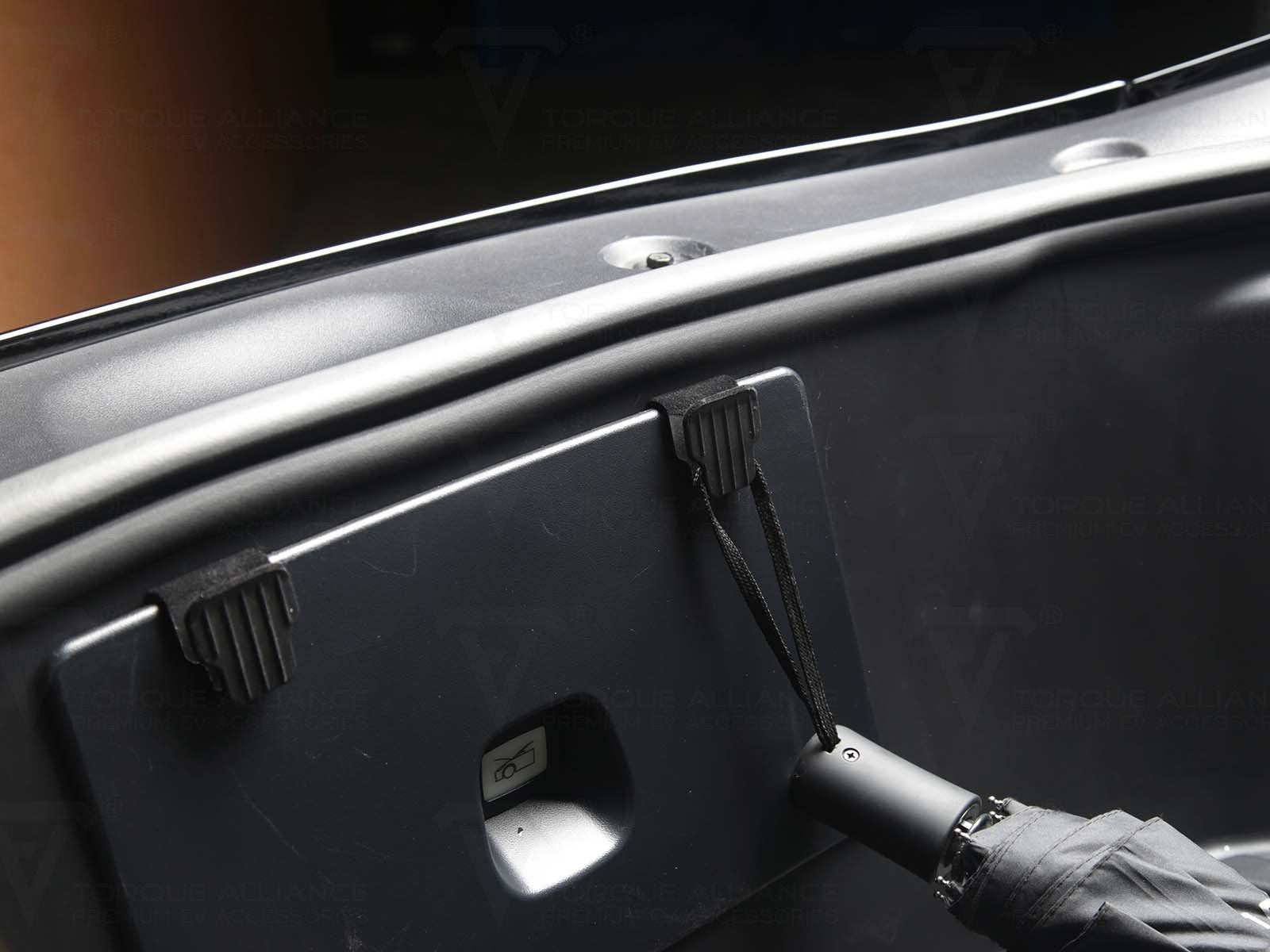 Tesla Model Y: Frunk Grocery Hook - Torque Alliance