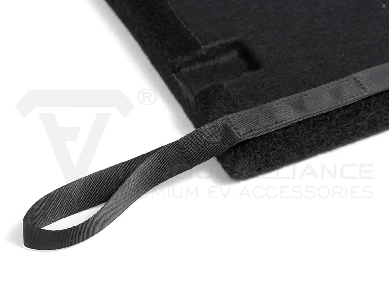 Tesla Model Y: Trunk Assistance Drawstring for Hidden Storage Space - Torque Alliance