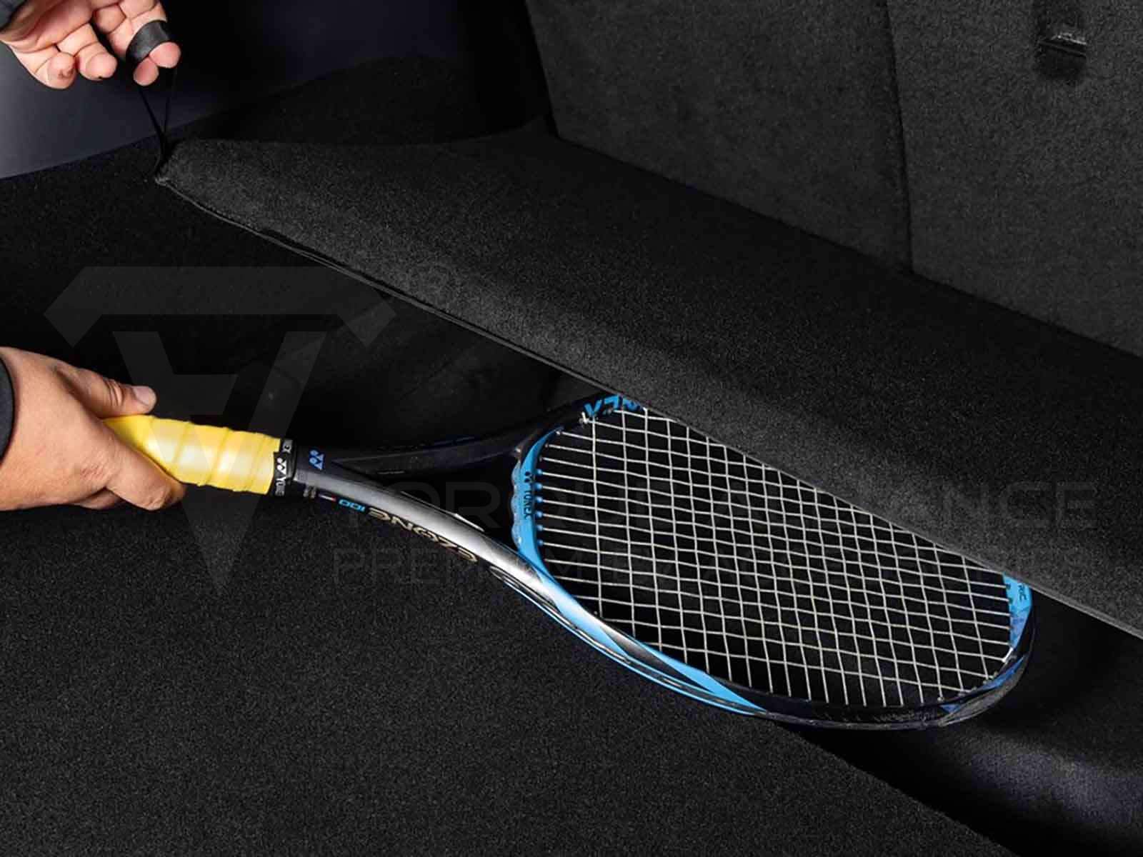 Tesla Model Y: Trunk Assistance Drawstring for Hidden Storage Space - Torque Alliance