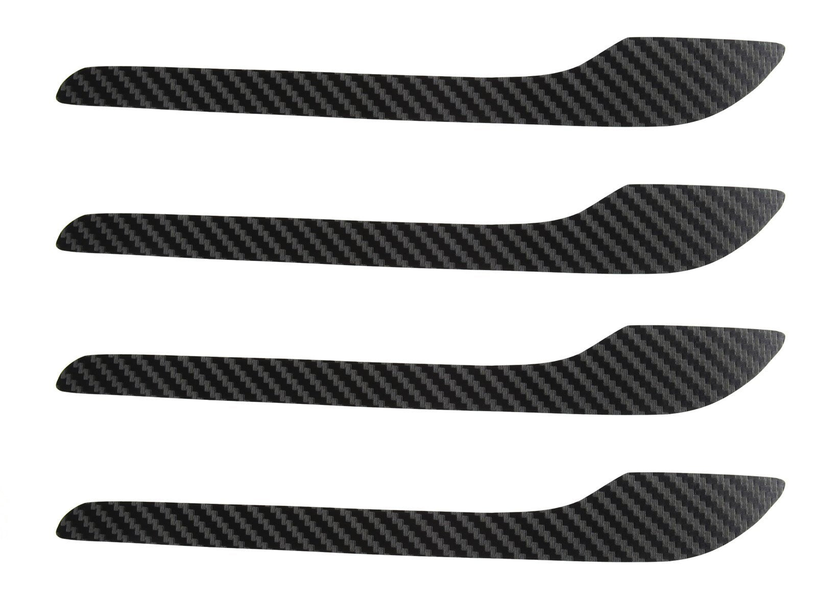 Modell 3/Y: Türgriffaufkleber (4 Stück, Carbon-Optik) - Torque Alliance