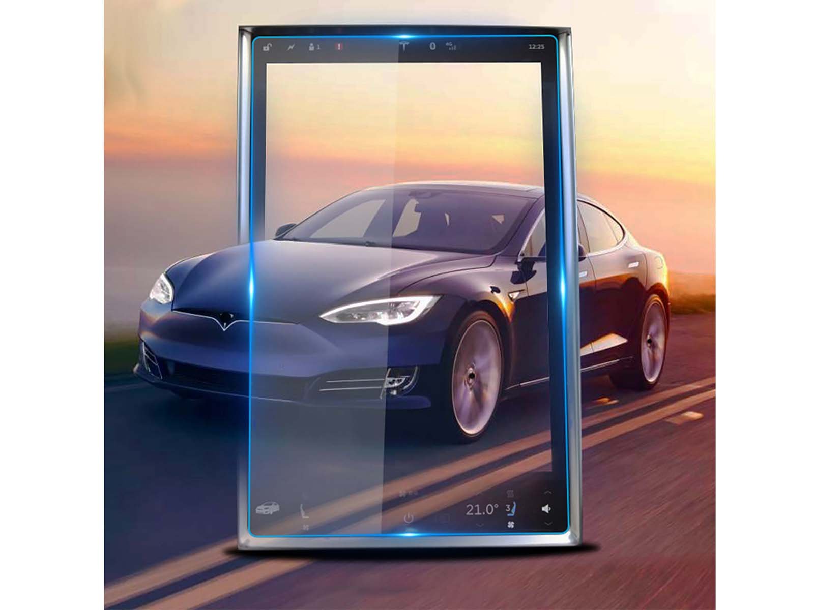 Model S/X: Temper Glass 17" Displayschutzfolie - Torque Alliance