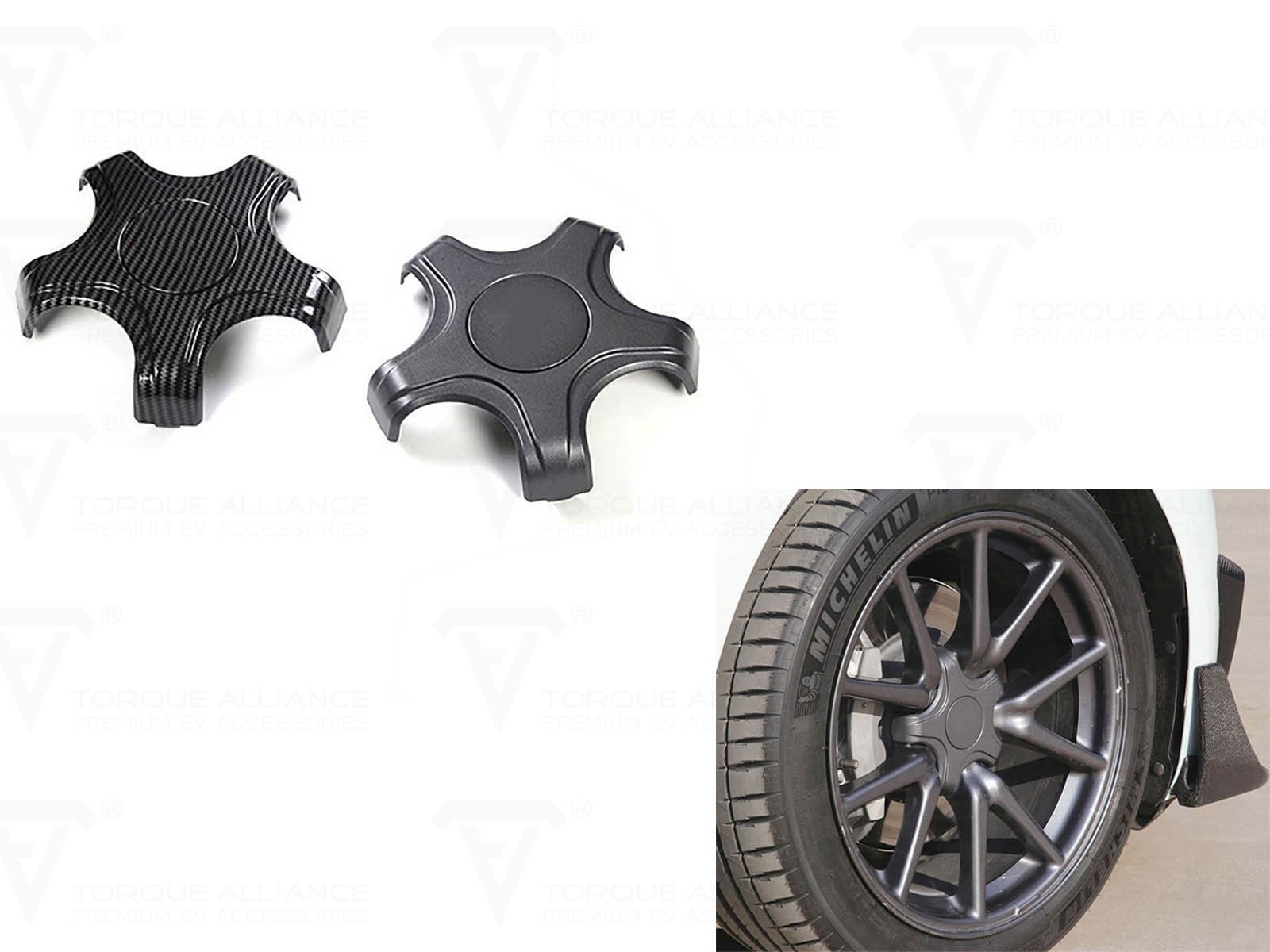 Modèle 3 : Enjoliveurs de roues Pentagram Aero - Torque Alliance