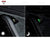 Modèle 3/Y : autocollants de boutons d'ouverture des portes (8 pièces, fluorescents) - Torque Alliance