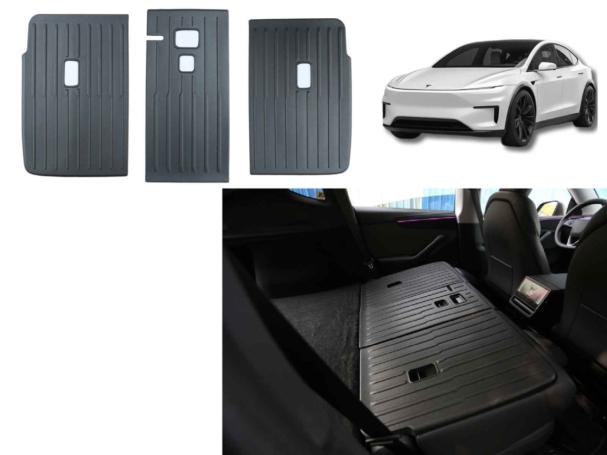 Tesla Model Y 2025 Juniper: Seat Back Protector Mats, Guard Boot Liner (3 pcs)