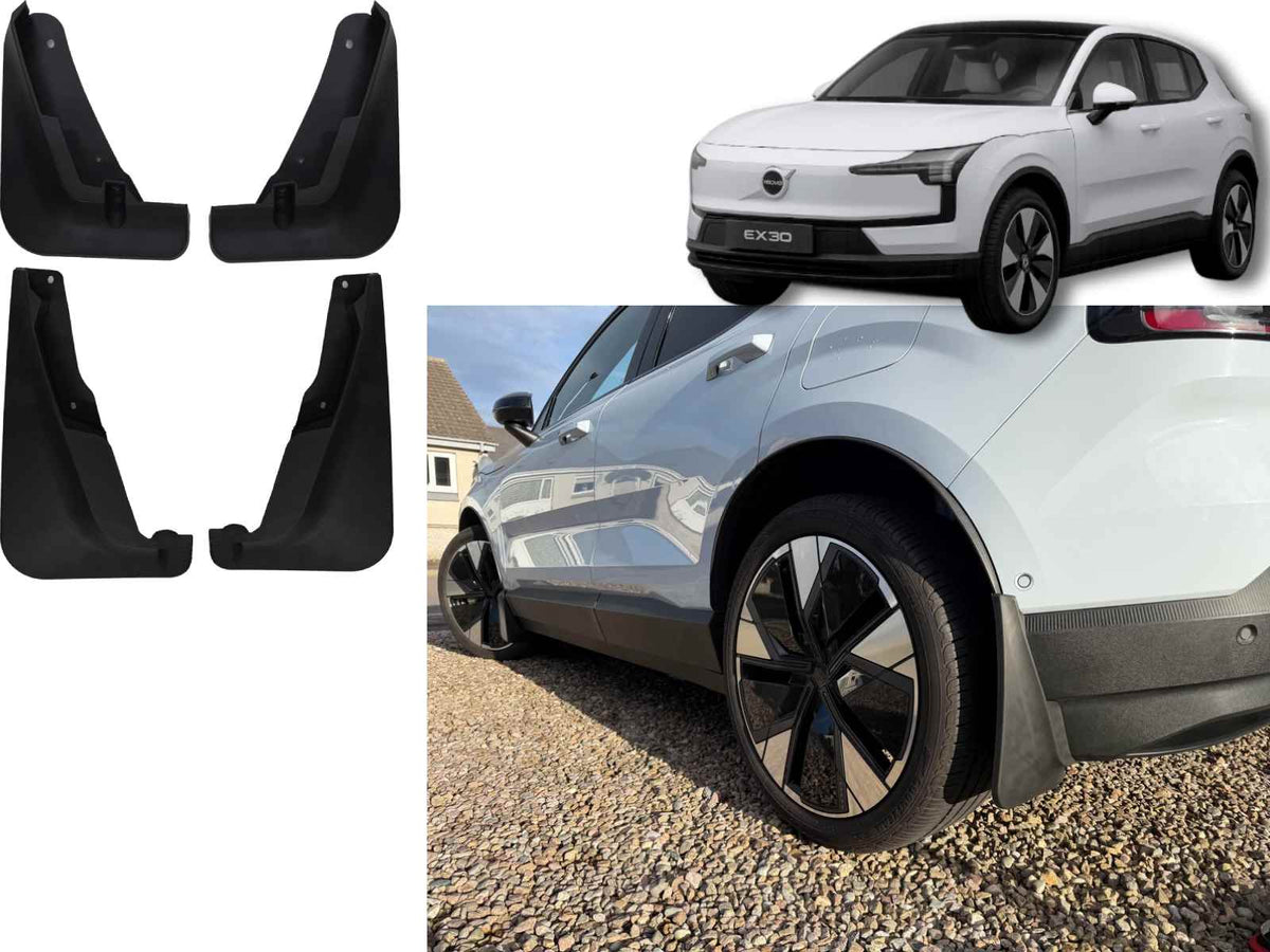 Volvo EX30: Mud Flaps, Splash Guard (No-drilling, set of 4)