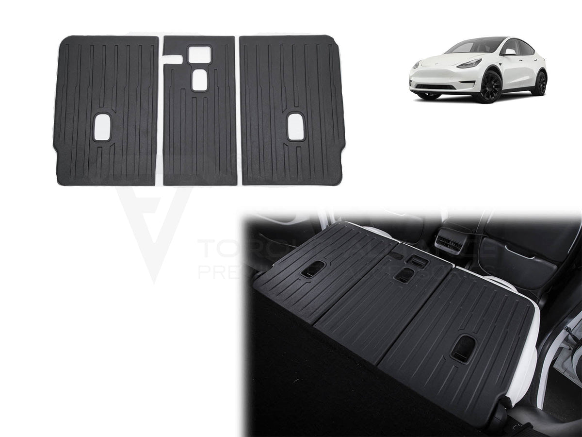 Tesla Model Y: Seat Back Protector Mats, Guard Boot Liner (3 pcs)