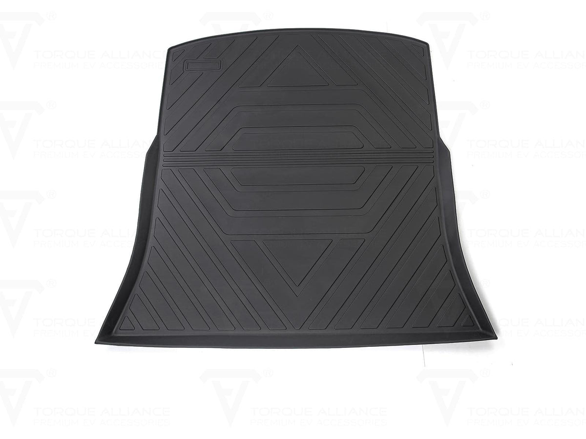 Tesla Model Y: Trunk Mat, Boot Liner (Premium Recyclable Rubber)