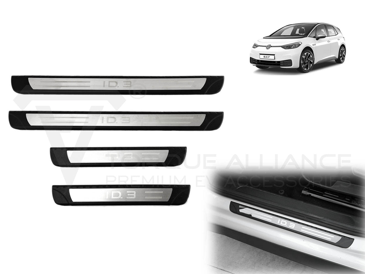VW ID.3: Door Sill Protectors, Door Sill Covers (4 pcs)