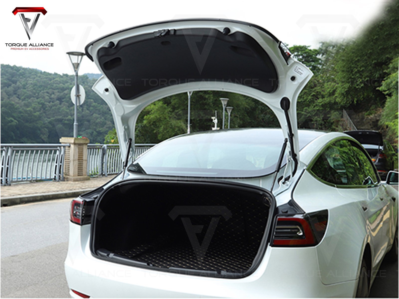 Tesla Model Y (incl. 2025 Juniper ):  Rubber Seal Strips Set for Overall Protection and Noise Reduction (4 Doors, AB Pillar, Frunk and Trunk)
