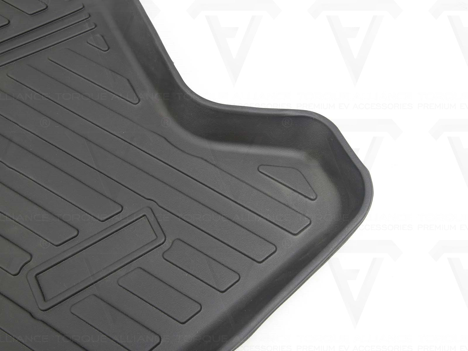Volkswagen ID.3: Hochwertige recycelbare Kofferraummatte aus Gummi, Kofferraumwanne (NICHT-TOUR-Version)