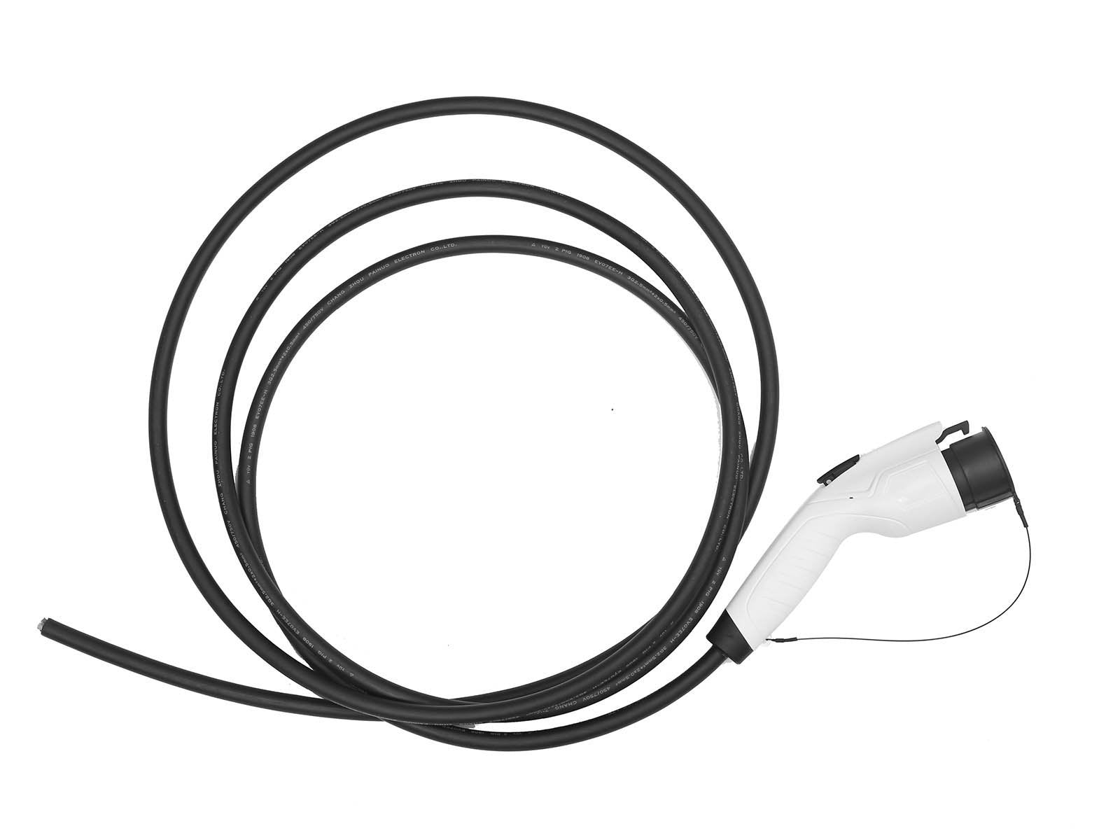 EV charging cable,Loose cable to Type 1 (car),16A,single phase,5m,Fisher - Torque Alliance