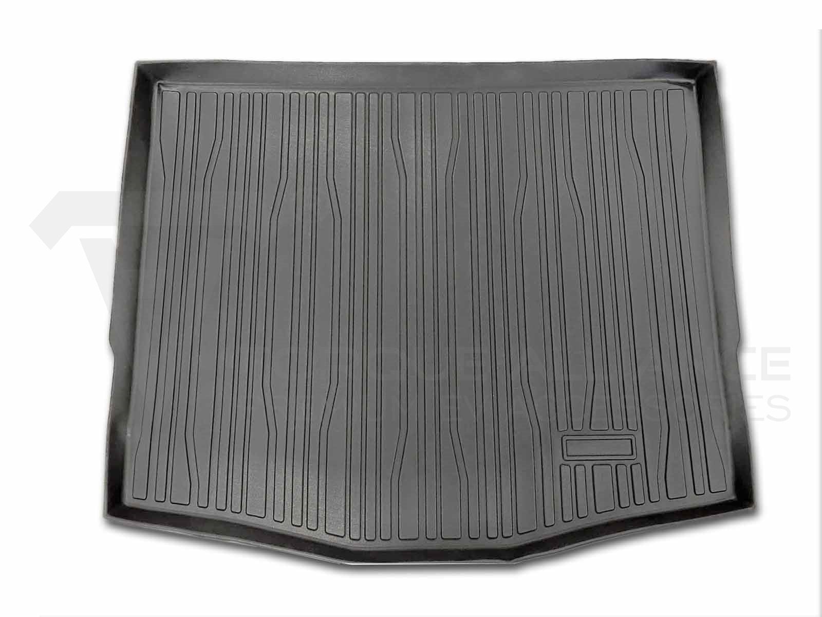 Ford Mustang Mach-e: All-weather Trunk Mat, Boot Liner (Premium Recyclable Rubber) - Torque Alliance