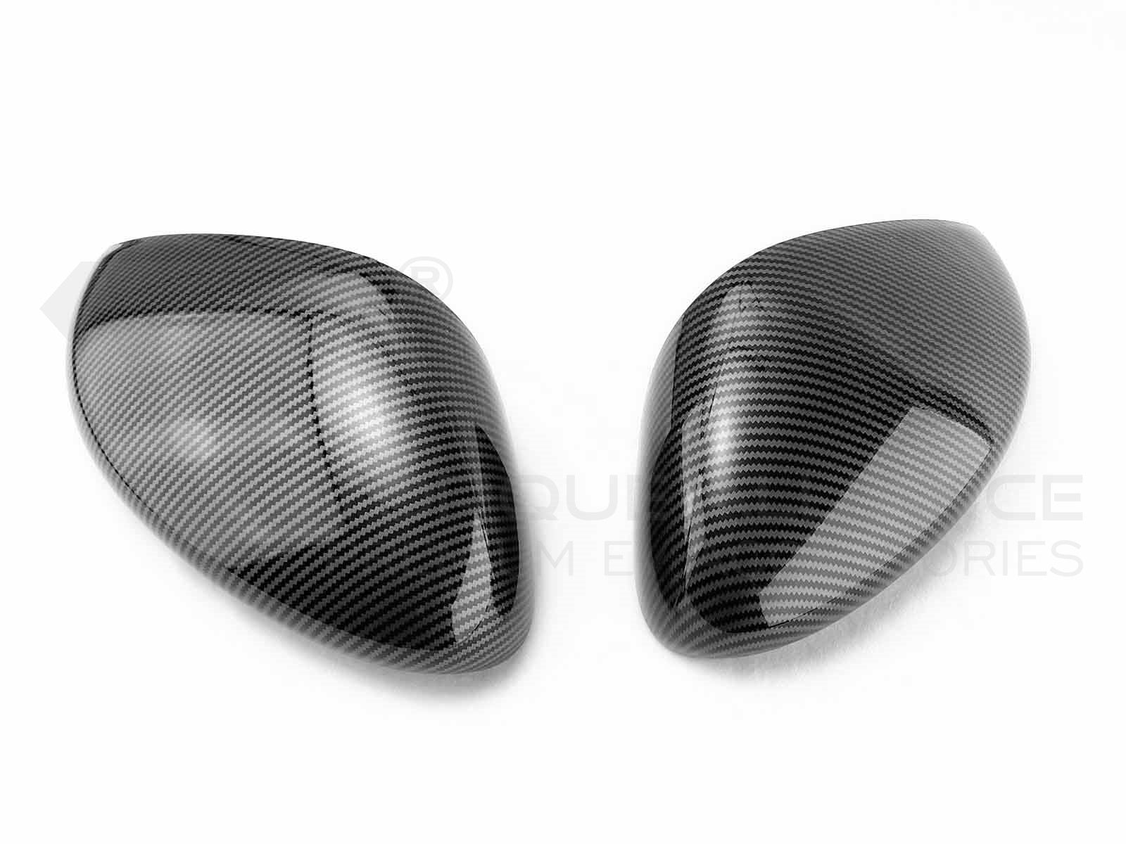 Ford Mustang Mach-e: Side Mirror Overlays, Rear View Mirror Cover (2 pcs) - Torque Alliance