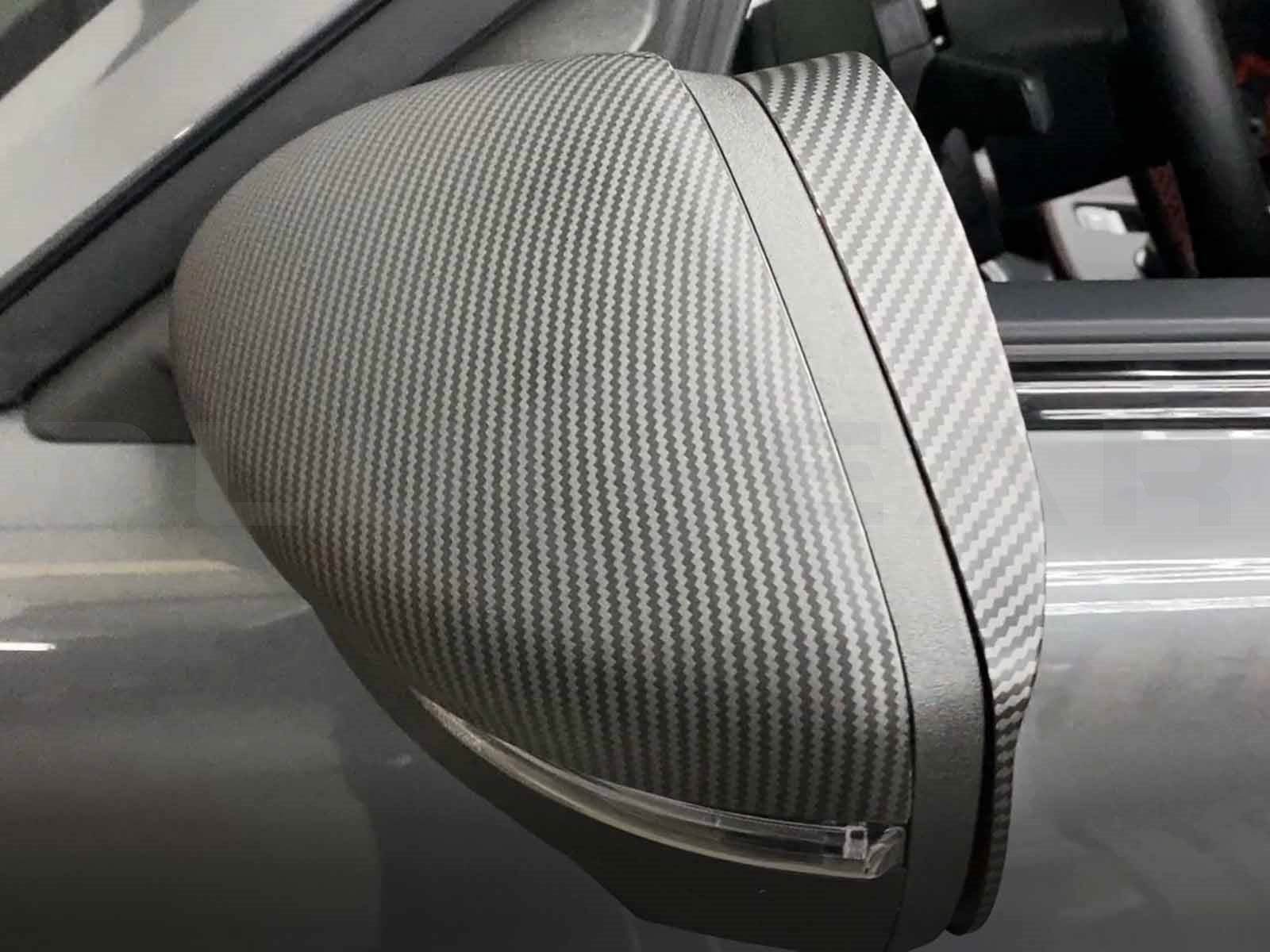 Ford Mustang Mach-e: Side Mirror Overlays, Rear View Mirror Cover (2 pcs) - Torque Alliance