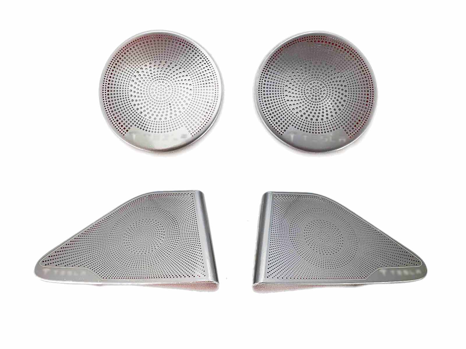 Model 3 Car Audio Speaker Grill Cover Set Torque Alliance