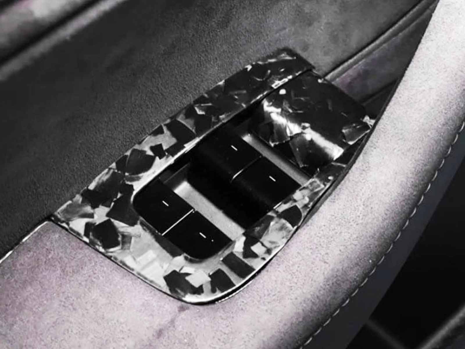 Model 3: Interior Button Decal Set (14 pcs, Carbon Fiber Collection) - Torque Alliance