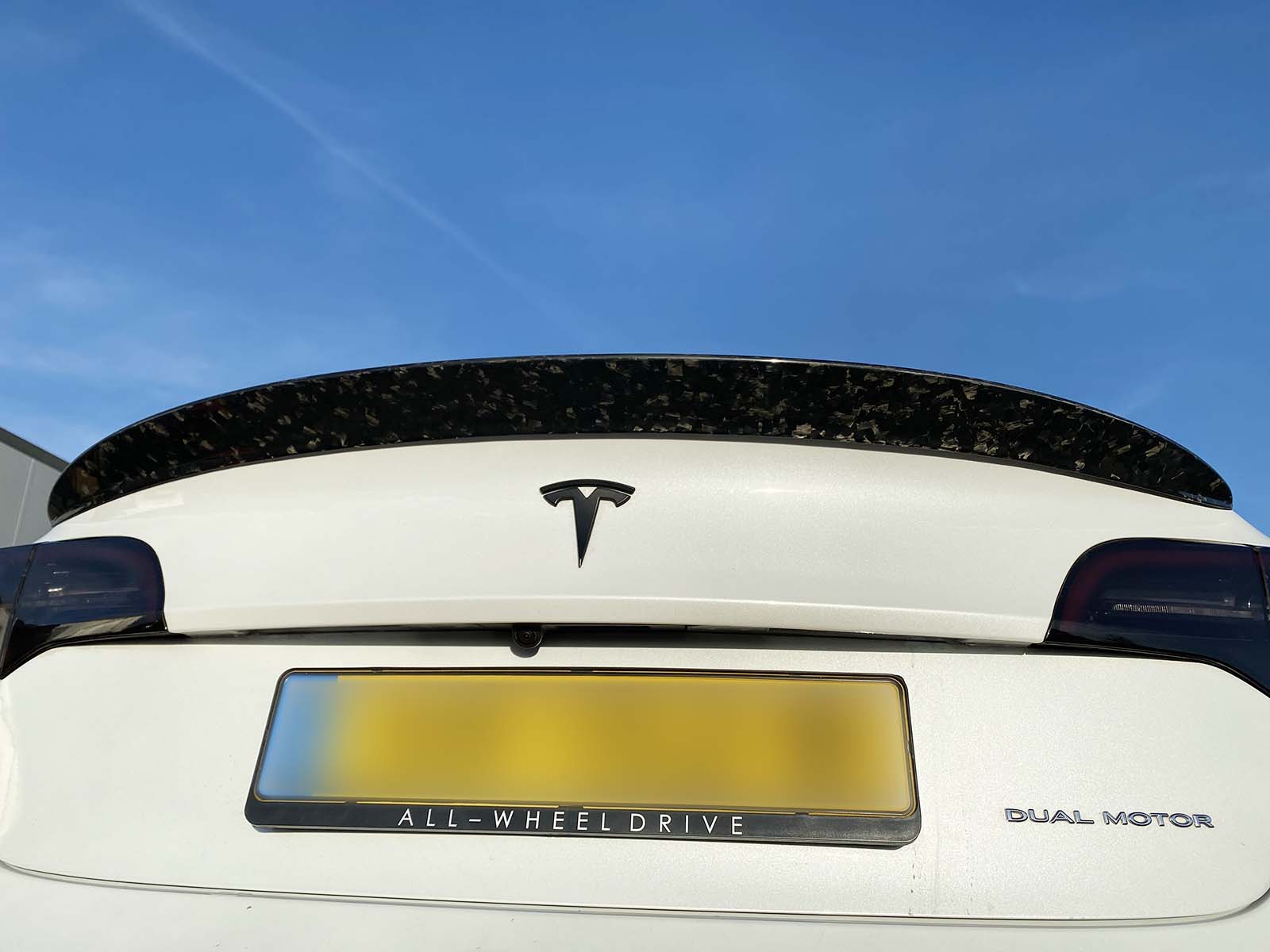Model 3_Performance Tail Spoiler (Genuine Carbon Fiber Collection) - Torque Alliance