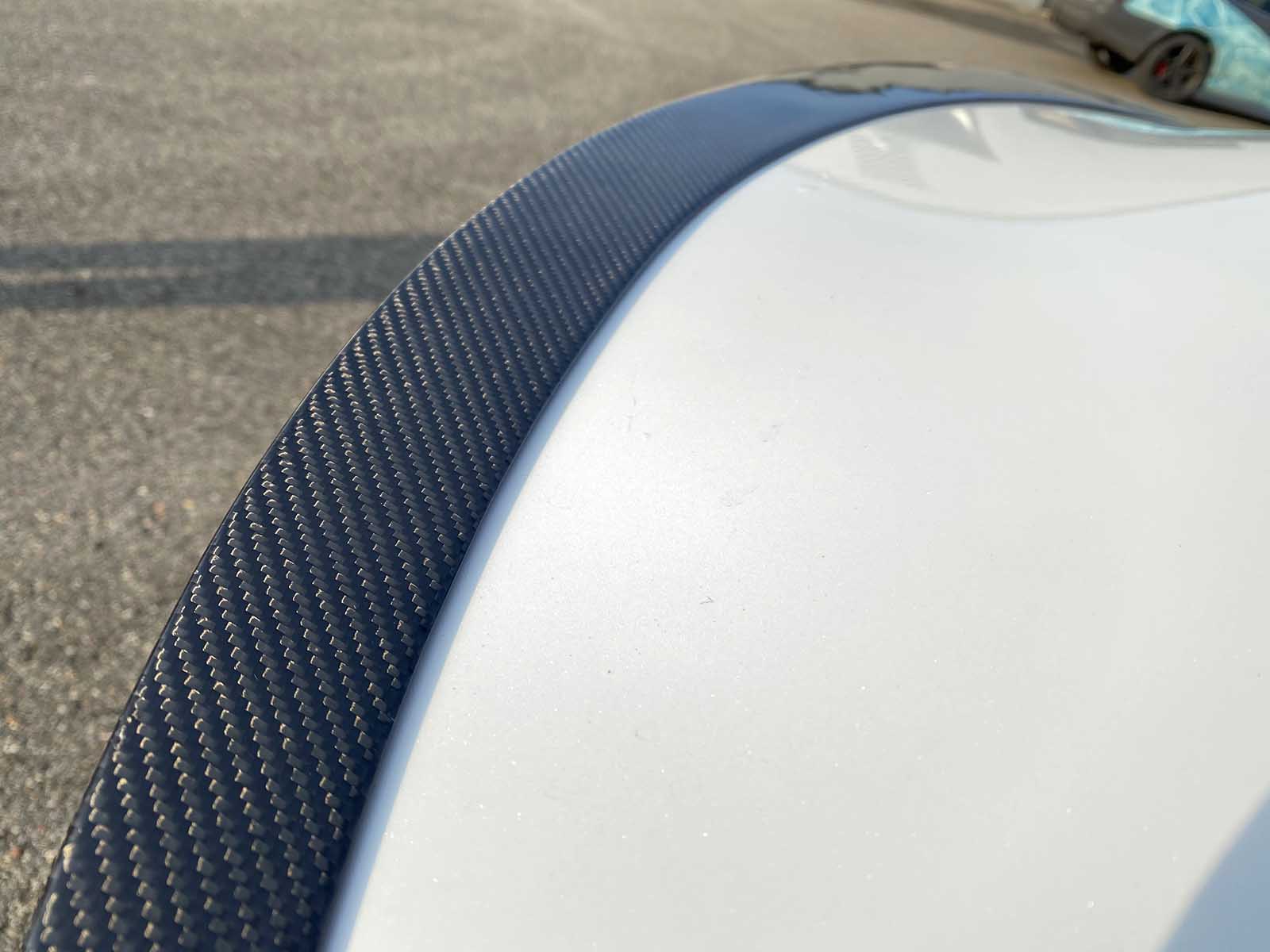 Model 3_Performance Tail Spoiler (Genuine Carbon Fiber Collection) - Torque Alliance