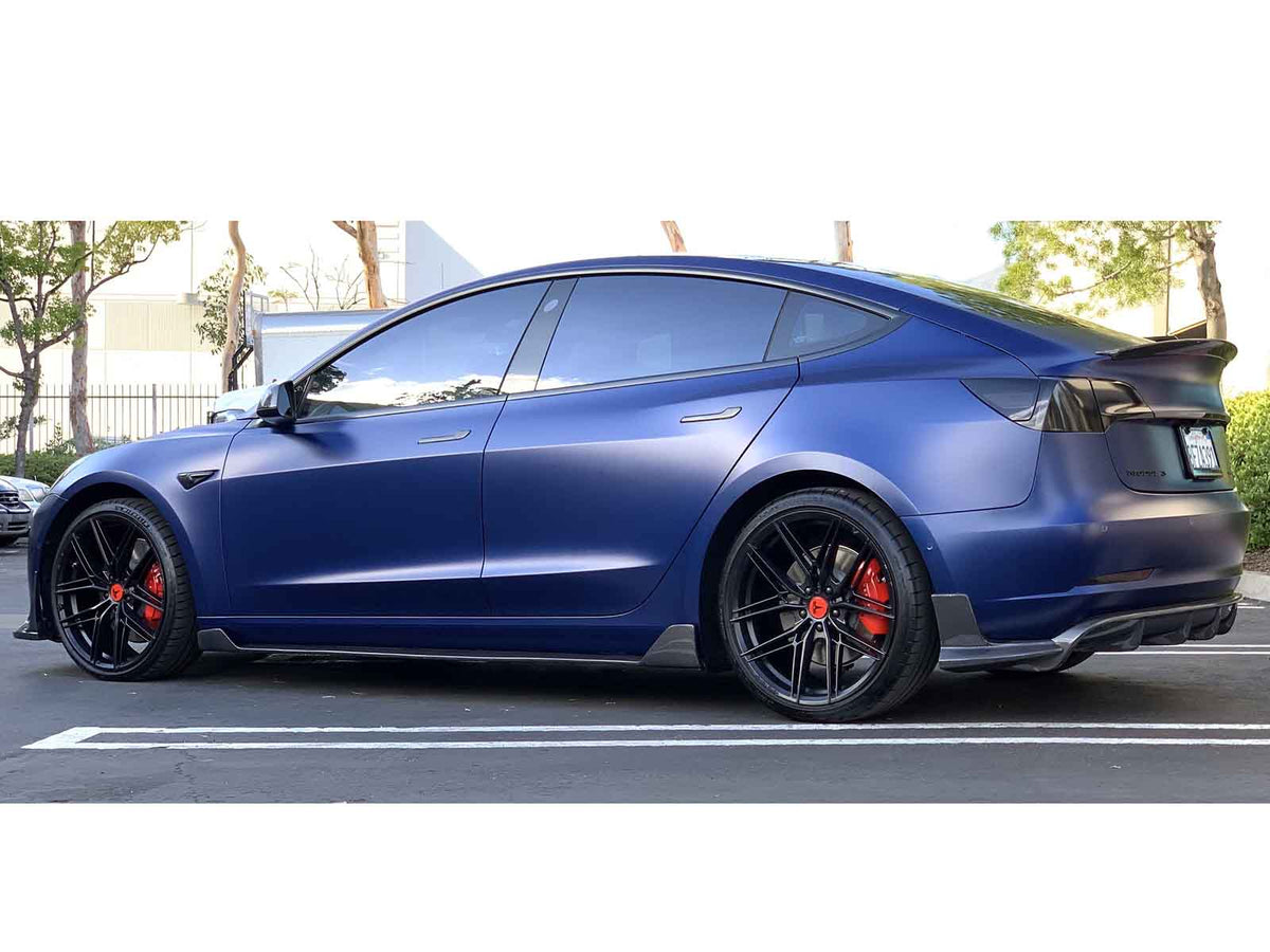 Tesla Model 3 Bolton Body Kit RZ Style (Genuine Carbon Fiber Colle
