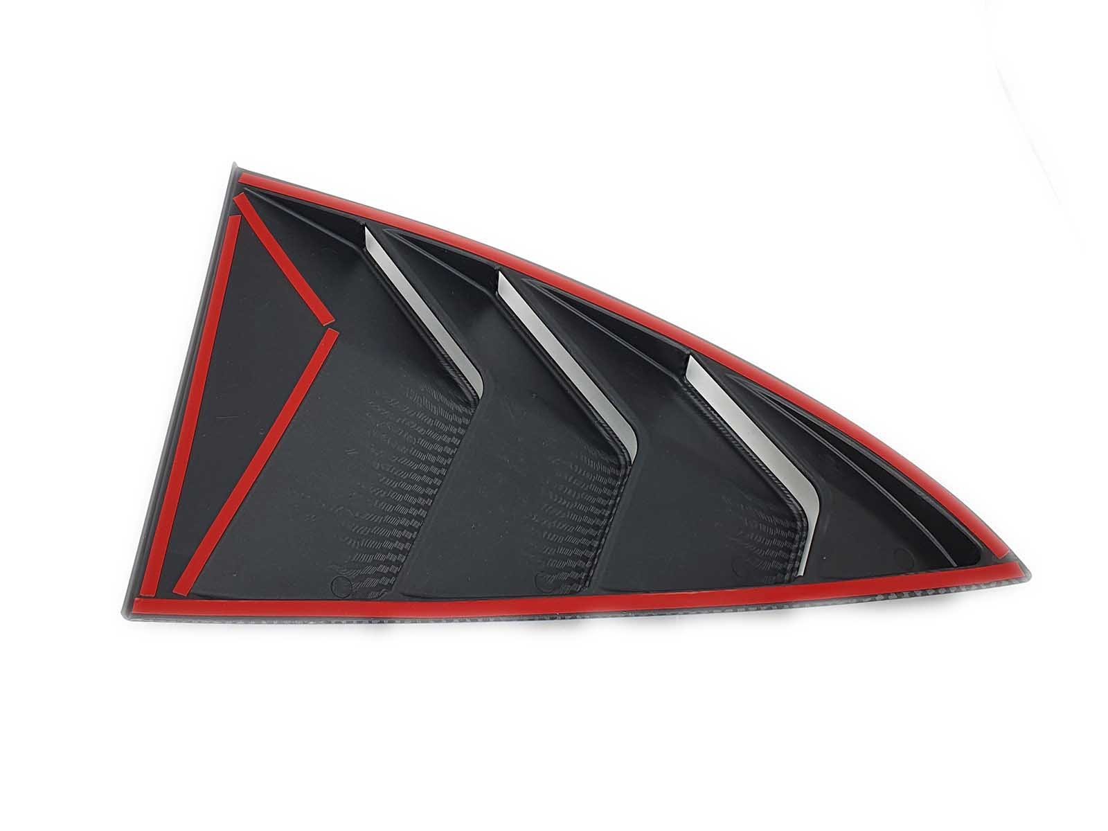 Model 3: Rear Side Window Louver Cover - Torque Alliance