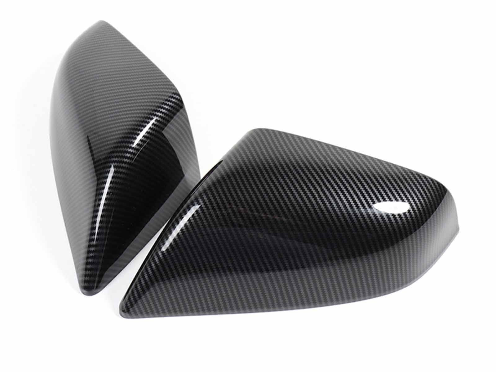 Model 3: Rearview Mirror Cover (2 pieces, Carbon-look) - Torque Alliance