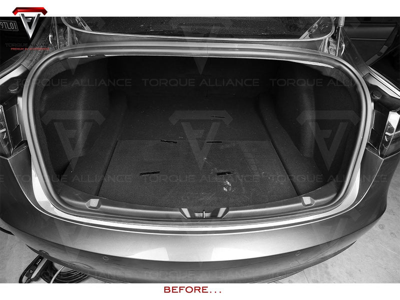 Model 3 Trunk Mat (Premium Recyclable Rubber) Torque Alliance