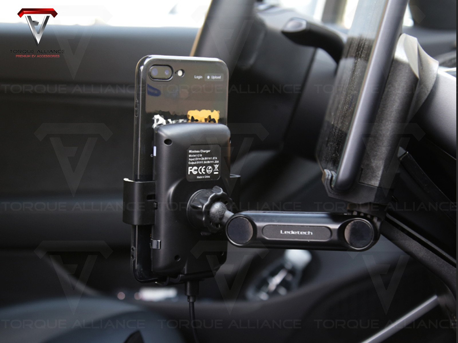 Model 3: Wireless Charging Phone Holder (Qi, FCC and CE certified) - Torque Alliance
