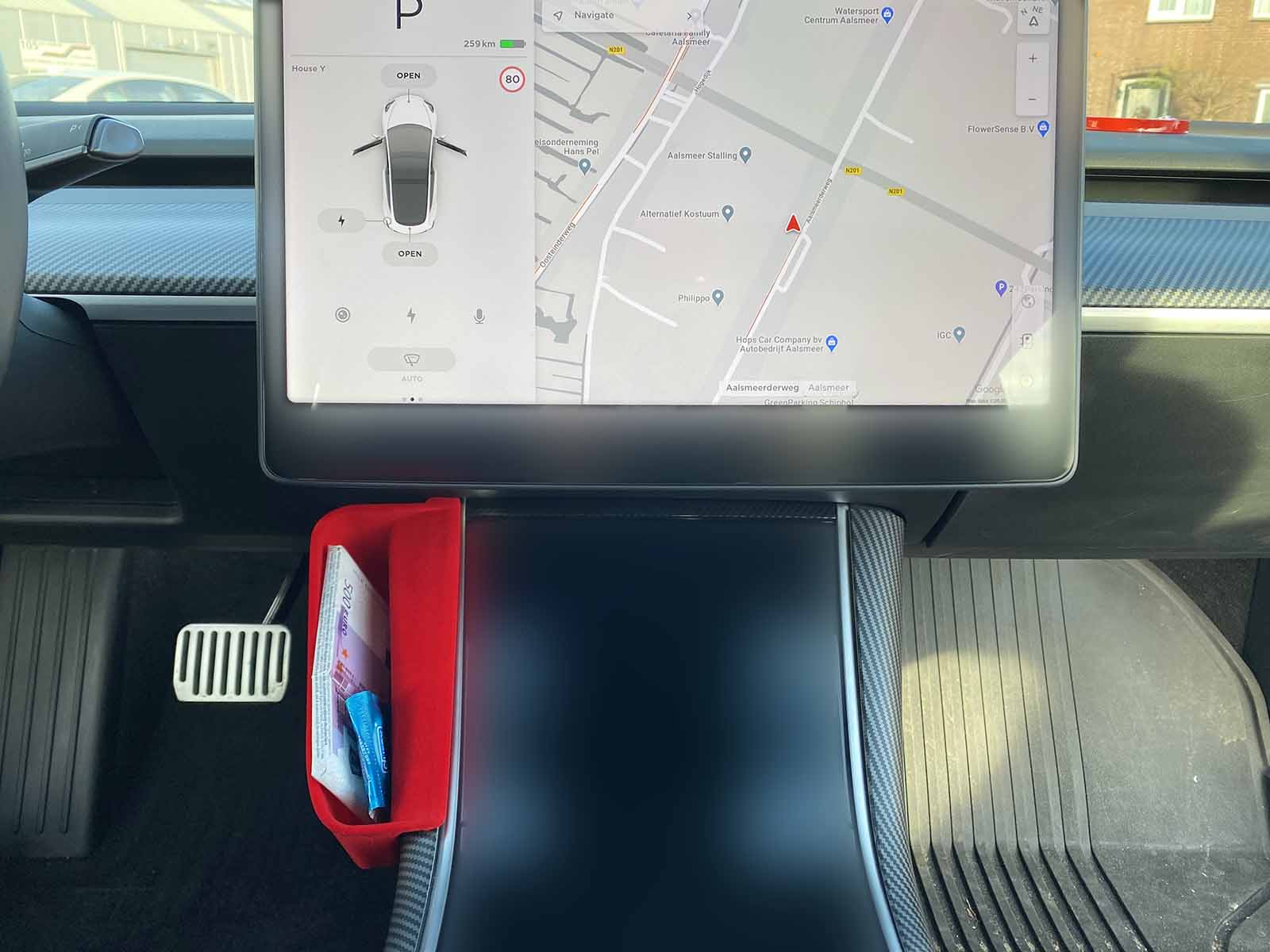 Model 3&Y_Middle Console Edge Organizer - Torque Alliance