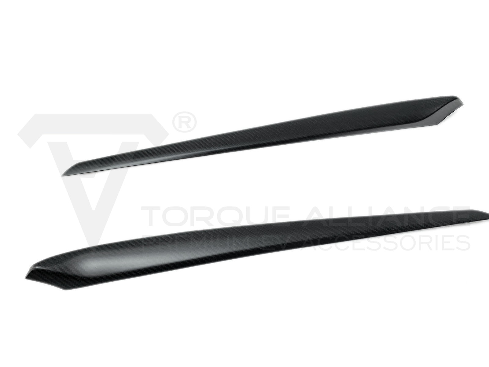 Model 3&Y:Genuine Carbon Fiber Door Panel Insert, Door Panel Trim
