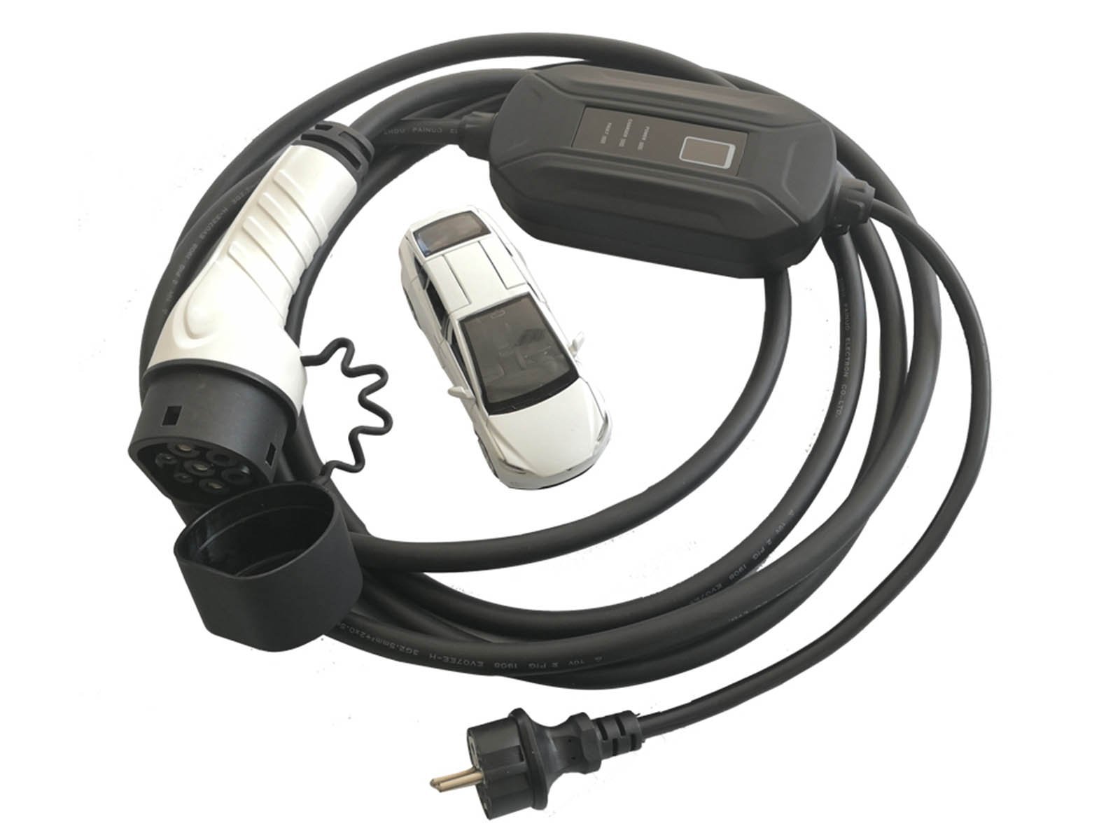 Portable EV charger,Schuko (wall socket) to Type 2 (car),16A,Single phase,5m,Fisher - Torque Alliance