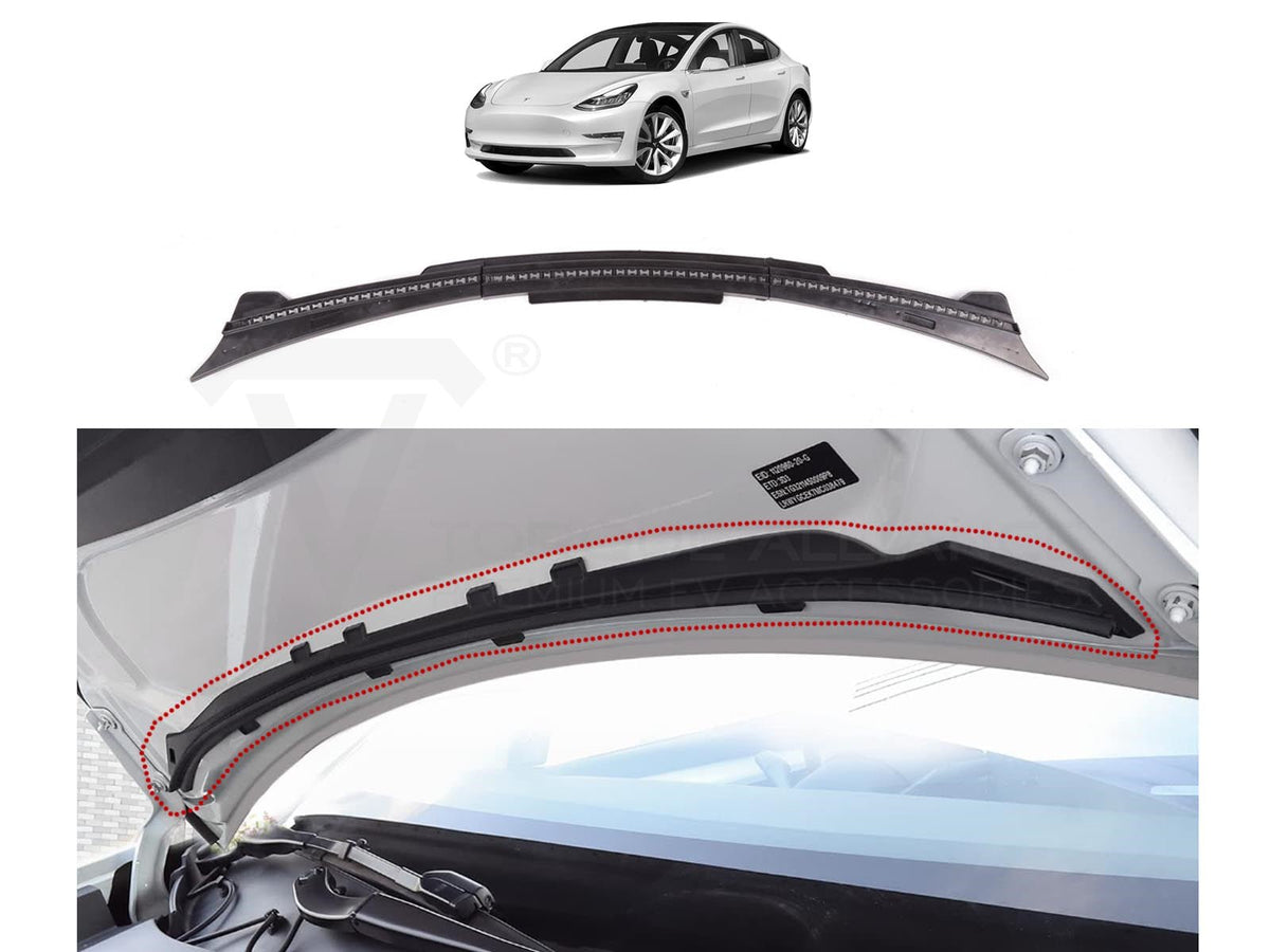 Tesla Model Y: Hood/Frunk Water Barrier Strip - Torque Alliance