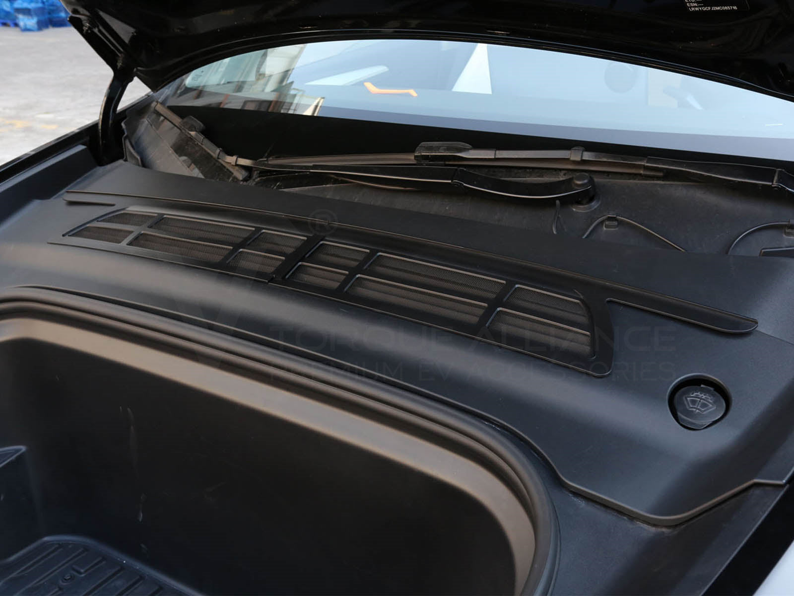thumbnail image 2 of Tesla Model Y: Air Inlet Protective Cover, Airco Air Intake Vent Grill Cover 609917 1200x 2 of 13