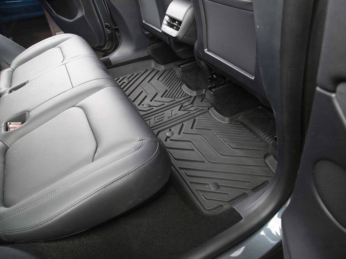  #1 Tesla Model Y Floor Mats - All Weather Rugged